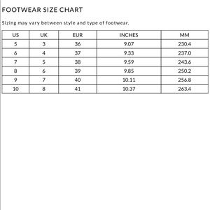 matt and nat shoe sizing